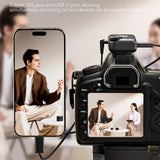 Hollyland Lark M2S Combo - Ultra-Light Wireless Microphone with 30 Hours Battery Life, Superior Noise Cancellation & 300m Range