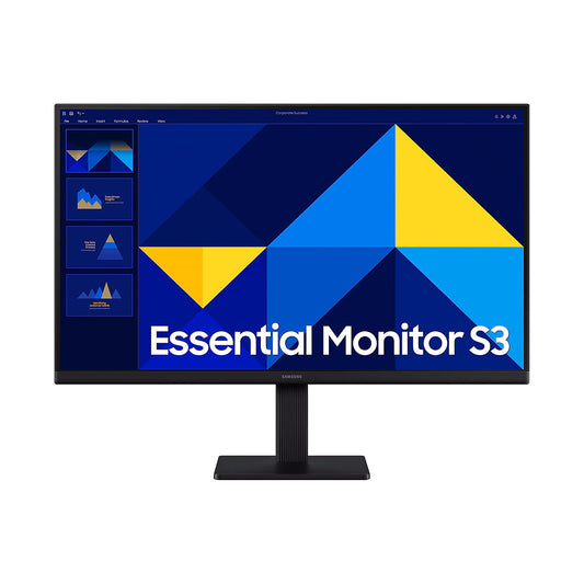 Samsung LS24D300GAMXUE 24" Essential Monitor S3 | Full HD 100Hz IPS Display
