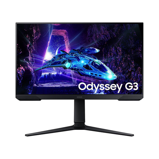Samsung 24" Odyssey G3 G30D FHD 180Hz Gaming Monitor | Ultra-Fast Refresh Rate & Immersive Gameplay