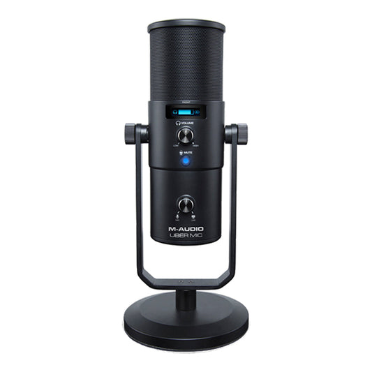 M-Audio Uber Mic USB Condenser | Studio-Quality Mic for Streaming, Recording & Podcasts