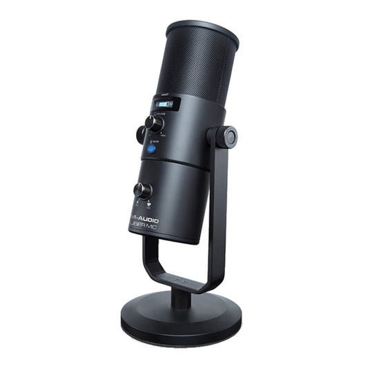 M-Audio Uber Mic USB Condenser | Studio-Quality Mic for Streaming, Recording & Podcasts
