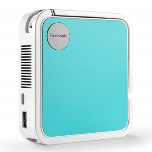 ViewSonic M1 Mini Plus Smart LED Pocket Projector | JBL Speaker, Wi-Fi & Bluetooth, 854x480 Resolution, Compact Portable Cinema
