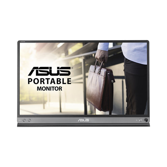 ASUS ZenScreen MB16AC Portable Monitor – 15.6" Full HD IPS, USB-C, Hybrid Signal, Eye Care, Ultra-Slim