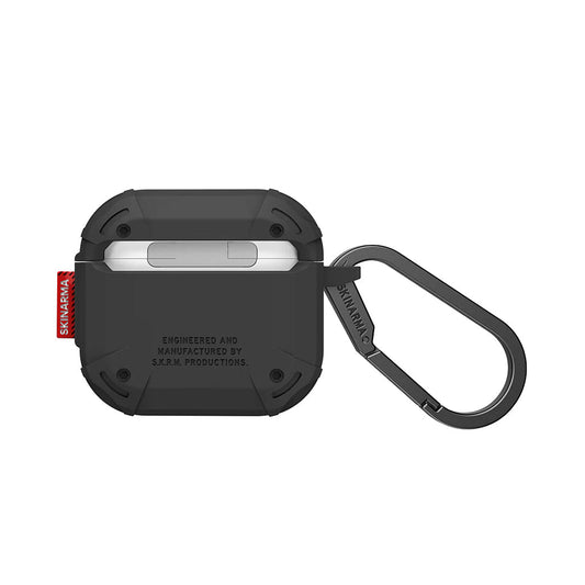 Skinarma MECHA CE AirPods 4 Case – Durable Retro-Futuristic Protection with Enhanced Grip & Wireless Charging Support