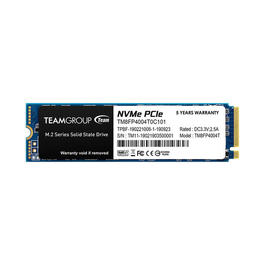 Team MP34 4TB - M.2 PCIe SSD - 3 Years Warranty