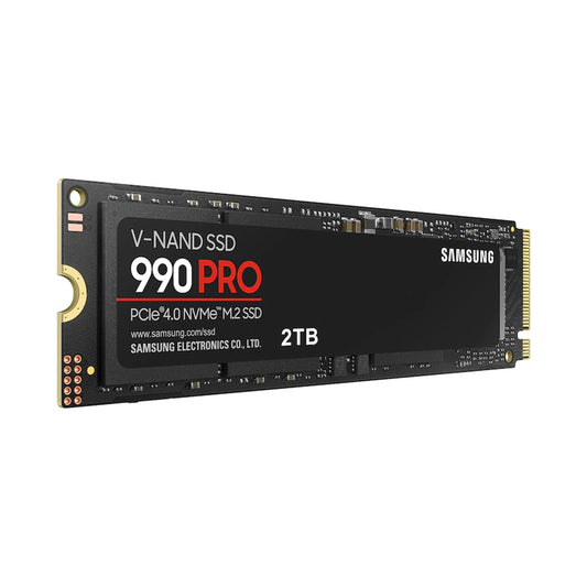 Samsung 990 PRO PCIe 4.0 NVMe SSD 2TB with Heatsink | MZ-V9P2T0