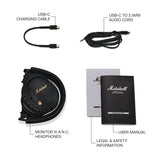 Marshall Monitor III A.N.C. Over-Ear Headphones – Active Noise Cancellation, Transparency Mode, and Premium Audio Quality