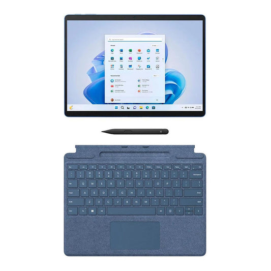 Microsoft Surface Pro 9 Bundle UBW-00004 - 13" Touchscreen - Core i7-1255U - 16GB Ram - 256GB SSD - Intel Iris Xe - Includes Microsoft Keyboard and Pen