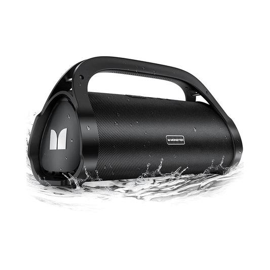 Monster Adventurer Max Boombox 100W Bluetooth Speaker - Deep Bass, IPX7 Waterproof, 24-Hour Playtime, Bluetooth 5.0