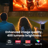Nebula Mars 3 Air | Portable Google TV Projector with Netflix and Dolby Audio