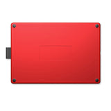 One by Wacom Medium Creative Pen Tablet | Black and Red - Digital Drawing & Graphic Design Tool