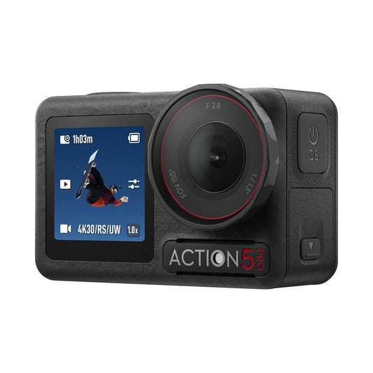 DJI Osmo Action 5 Pro – High-Performance Action Camera with 4K Video, 1/1.3″ Sensor, and 4-Hour Battery Life