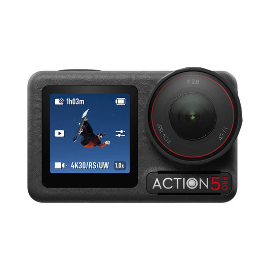 DJI Osmo Action 5 Pro – High-Performance Action Camera with 4K Video, 1/1.3″ Sensor, and 4-Hour Battery Life