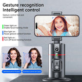 P02 360° Rotation Gimbal Stabilizer | Auto Face Tracking for Hands-Free Video Recording