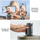 P02 360° Rotation Gimbal Stabilizer | Auto Face Tracking for Hands-Free Video Recording