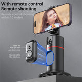 P02 360° Rotation Gimbal Stabilizer | Auto Face Tracking for Hands-Free Video Recording