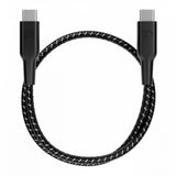 Powerology 60W USB-C to USB-C Cable (30cm) - Fast Charging and Data Transfer for iPhone