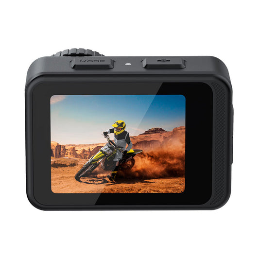 Porodo Lifestyle Waterproof 4K UHD Action Camera – Dual Display & Video Stabilization
