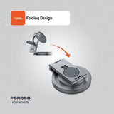 Porodo Rotating Base Three-Device Wireless Charger – Gray
