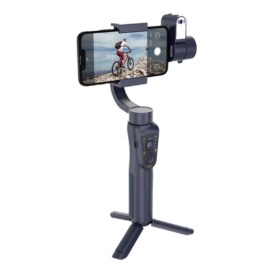 Porodo 3-Axis AI Tracker & Light Gimbal Stabilizer – Smooth Footage, Intelligent Tracking, and Power Bank Functionality