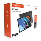 Porodo 10.1" Ultra Professional Tablet - Black | Powerful Performance with Full HD Display