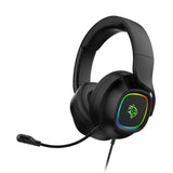 Porodo Gaming PDX418 RGB Headphone with Detachable Microphone – High-Performance Audio for PC, Xbox, and PS4