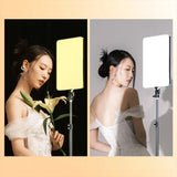 RGB LED Photography Light PM-48 with Tripod – Adjustable Brightness & Full-Color Spectrum