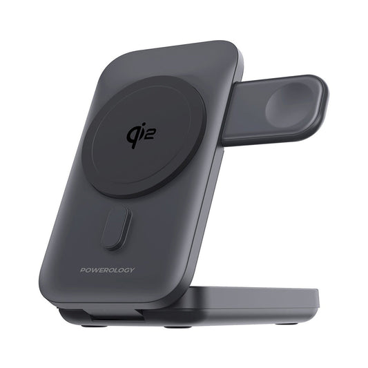 Powerology 10000mAh Qi2 - 15W IPh15 MagSafe Power Bank
