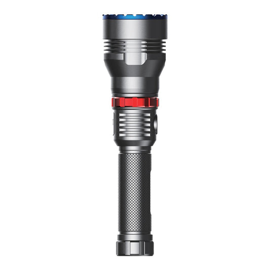 Powerology 4000mAh Waterproof LED Flashlight - Ultra-Durable, Long Battery Life, and High Brightness