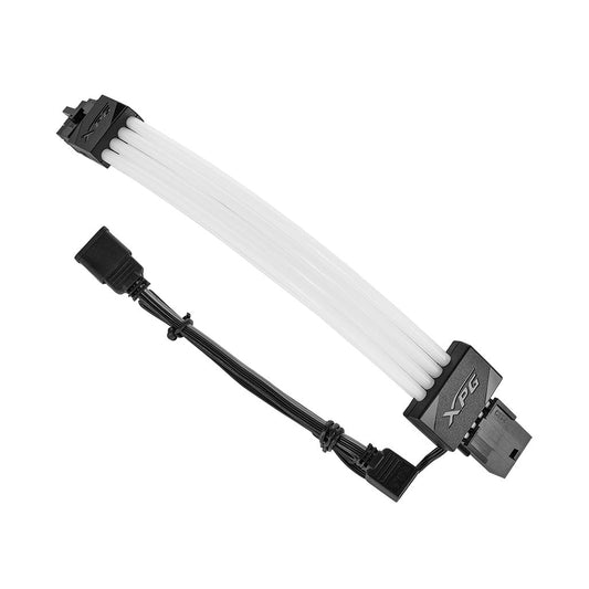 ADATA XPG PRIME ARGB VGA Extension Cable - 8-Pin VGA Connector, Ultra-Dense Fiber Optic Sleeving