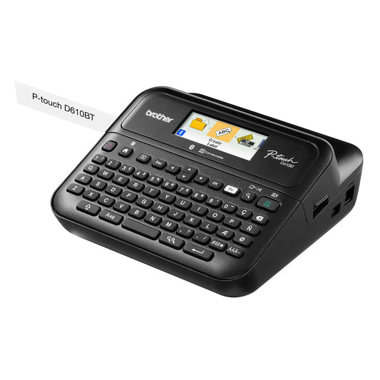 Brother PT-D610BT Label Printer | Bluetooth, Customizable Labels