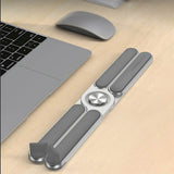 Powerology Adjustable Aluminium Alloy Portable and Foldable Laptop Stand - Silver