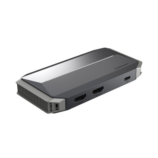 Powerology 4K Capture Card with HDMI 2.0, AUX Support, 1080p@60Hz Streaming for Mac & Windows