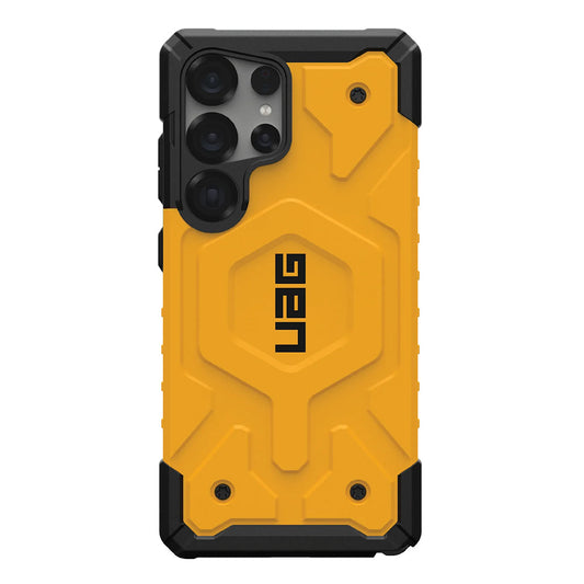 UAG Pathfinder Galaxy S25 Ultra Case - Rugged Drop Protection, MagSafe Compatible, Heritage Yellow
