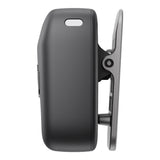 DJI Mic Mini Clip-On Transmitter with Built-In Microphone (2.4 GHz, Infinity Black) – Wireless Audio for Mobile, Osmo & More
