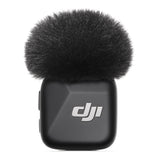 DJI Mic Mini Clip-On Transmitter with Built-In Microphone (2.4 GHz, Infinity Black) – Wireless Audio for Mobile, Osmo & More