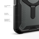 UAG Plasma XTE iPhone 15 Pro Max Case | Rugged MagSafe Protection with Kickstand