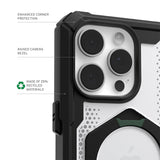 UAG Plasma XTE iPhone 16 Pro Case - Black/Clear | Durable, MagSafe-Compatible Case with Kickstand and 20 ft Drop Protection