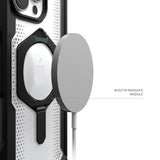 UAG Plasma XTE iPhone 16 Pro Case - Black/Clear | Durable, MagSafe-Compatible Case with Kickstand and 20 ft Drop Protection
