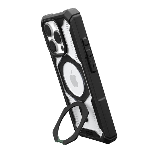 UAG Plasma XTE iPhone 16 Pro Case - Black/Clear | Durable, MagSafe-Compatible Case with Kickstand and 20 ft Drop Protection