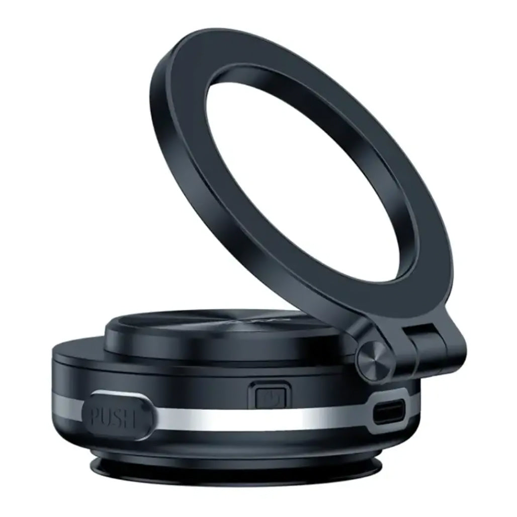 Porodo HS05 Vacuseal MagSafe Magnetic Mount – Strong Suction, Adjustable Viewing Angle, and One-Hand Operation