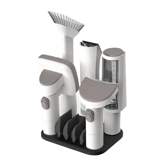 Porodo Lifestyle Pet Grooming Kit with Vacuum – Powerful 13500Pa Suction, Low Noise, White