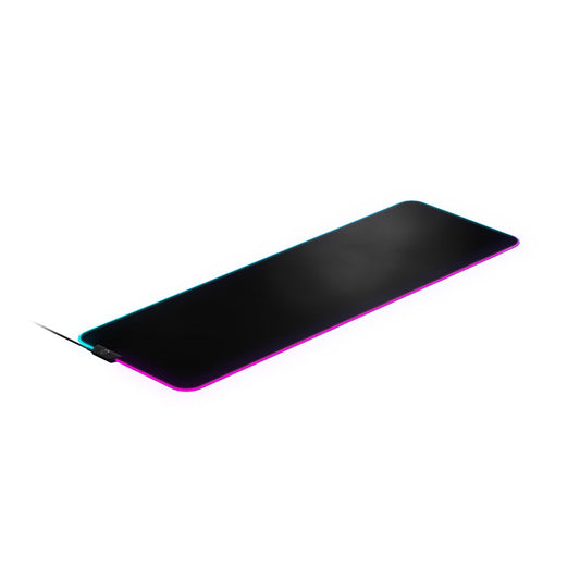 SteelSeries QcK Prism Cloth – RGB Gaming Mousepad with Micro-Woven Surface & Dynamic Lighting