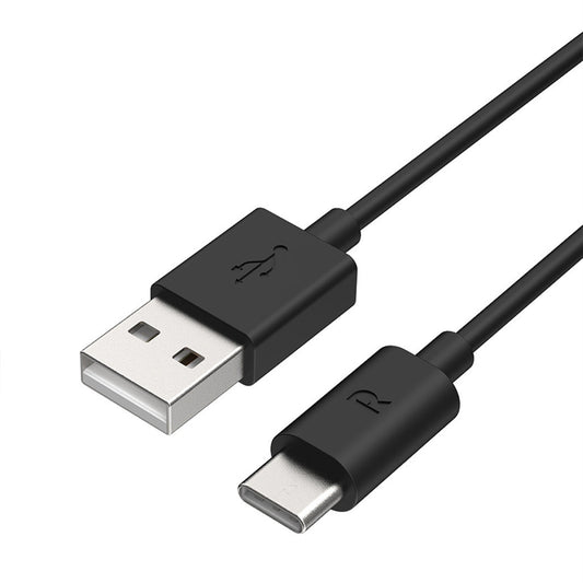 RAVPower RP-CB044 USB-A to USB-C Cable – 60W Fast Charging, 1M TPE Cord for iPhone 16, Galaxy S23, Pixel & More