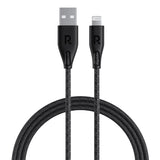 RAVPower USB-A to Lightning Cable MFi Certified – 2M Nylon Braided, 27W Fast Charging & 480Mbps Sync for iPhone, iPad, AirPods