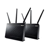 ASUS AiMesh AC1900 Whole Home WiFi System – Dual-Band Gigabit Router (RT-AC68U 2-Pack) with AiProtection, USB 3.0, and Mesh Network Expansion