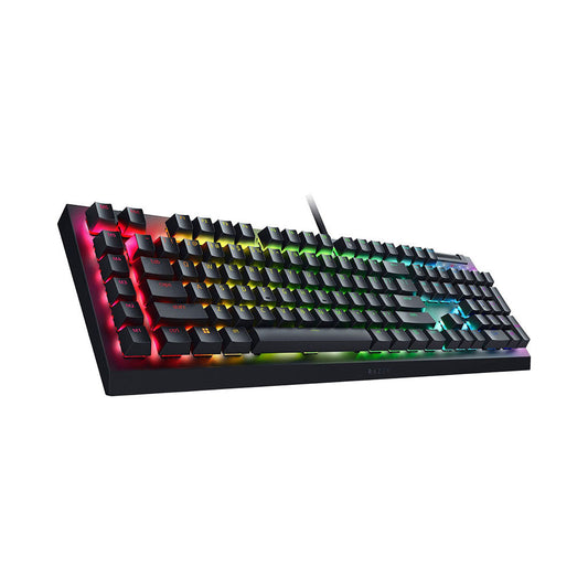 Razer BlackWidow V4 X - Wired Full-Size Mechanical Gaming Keyboard with Green Switches