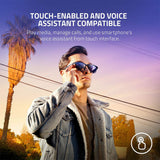 Razer Anzu Smart Glasses with Built-In Mic & Speakers – Small/Medium, Open-Ear Design, Low Latency Audio, IPX4 Water-Resistant
