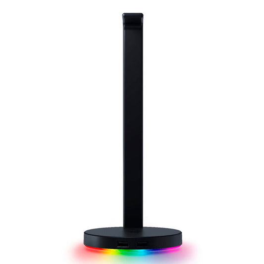 Razer Base Station V2 Chroma - Black Headset Stand with USB Hub, 7.1 Surround Sound, and Razer Chroma™ RGB
