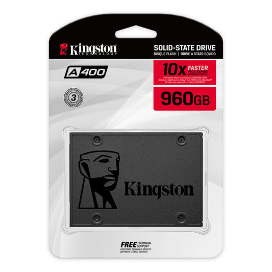 Kingston A400 960GB SATA SSD - High-Speed Solid State Drive for Enhanced System Performance